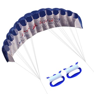 Bemonew 55-Inch Dual-Line Parafoil Kite with Handle and Line