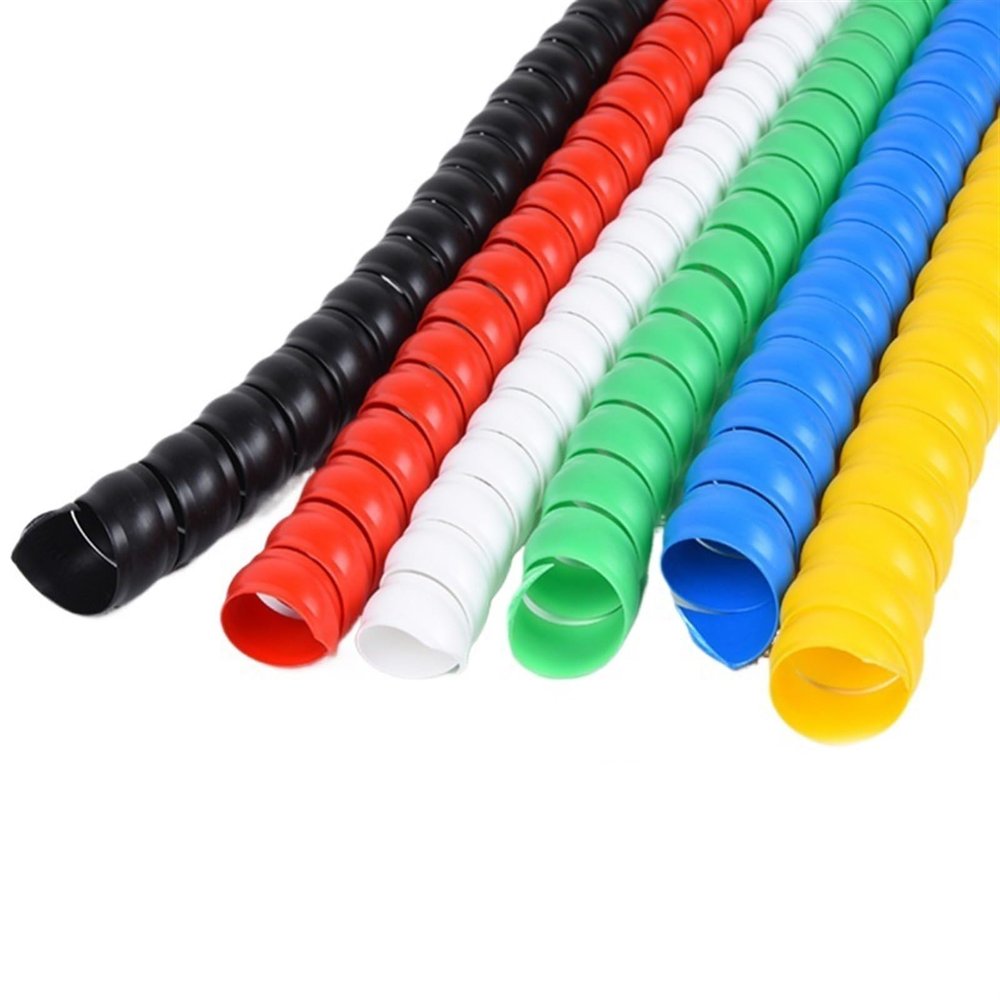 Cable Wrap Tube, 8 mm/10 mm/12 mm Wire Cable Sleeve Organizer and Protective Tube (Green, 20 mm ID, 5 m)