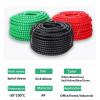 Cable Wrap Tube, 8 mm/10 mm/12 mm Wire Cable Sleeve Organizer and Protective Tube (Green, 20 mm ID, 5 m) view 4