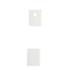 100 TO-3P Alumina Ceramic Pads, TO-247/TO-220 Porcelain Cooling Plates (Red, 22 × 28 × 1 mm) view 2