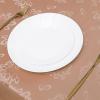 Rectangular Wipe-Clean PVC Tablecloth, Waterproof, Oil-Resistant and Durable, for Home, Garden, Parties and Picnics (Coffee, 120 x 120 cm) view 3