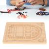 CHICIRIS Bamboo Bead Board for Jewelry Making, 7.7 x 5.5 x 0.4 Inches view 4