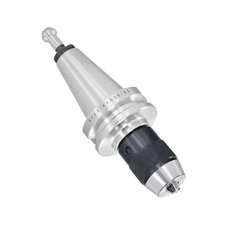 1 Pc BT30 BT40 APU08 APU13 APU16 Quick-Change Tool Holder for CNC Milling, Self-Gripping Drill Chuck (Alloy BT30-APU16)
