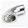 RUAJOGYNVM 19/38/51 mm Pipe OD Butt-Weld × 1.5/2 in Tri-Clamp 304 Stainless Steel 90° Elbow Fitting view 3