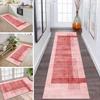 ZDYHMrj Washable Hallway Runner Rug, Red, 80 x 350 cm view 1