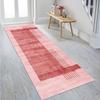 ZDYHMrj Washable Hallway Runner Rug, Red, 80 x 350 cm view 2