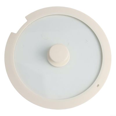 QuivyLivy Heat-Resistant Silicone Pot Lid with Tempered Glass, 26 cm