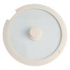 QuivyLivy Heat-Resistant Silicone Pot Lid with Tempered Glass, 26 cm view 1