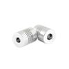 GRASAKY 2-Piece Flexible Motor Couplings D25 L30, CNC Stepper Shaft Aluminum Couplers, Grooved, Elastic (5 mm x 10 mm) view 4