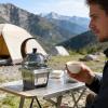 Portable Stainless Steel Folding Charcoal Grill view 2