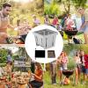 Portable Stainless Steel Folding Charcoal Grill view 4