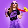 Women’s 80s & 90s Retro Costume Outfit Set view 2