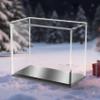 Acrylic Display Case for Le-go 40777 Gingerbread Train Model, Dustproof (Display Case Only), Transparent 3 mm view 2