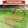 Generic Wooden Garden Arch with Gate for Climbing Plants view 4