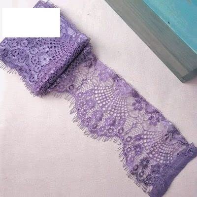 LZTDSBX Eyelash Lace Trim, 3 Meters, Multicolor (Color 31)