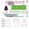 Women's Layered Tulle Skirt for Dress-Up and Costume Parties view 3