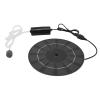 Buachois 10W Solar Pond Aerator, Monocrystalline Silicon, USB Aquarium Oxygen Pump view 2