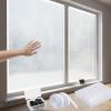 Window Insulation Film Curtain, Double-Thickness Bubble Film, White, W56 x H150 cm view 1