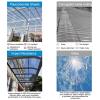 Polycarbonate Roof Panels, Impact-Resistant PC Endurance Board, Waterproof Insulation Greenhouse Panels, for Outdoor Roofing, Easy to Bend and Cut (Green, 1 × 3 m / 3.3 × 9.8 ft) view 3
