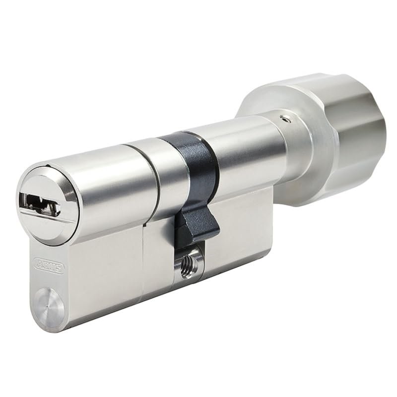 ABUS Bravus.2500 MX Knob Cylinder with Magnetic Technology, Security Card, 3 Security Keys and Emergency Function (K) (65/70K)