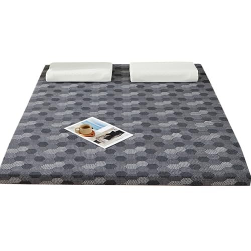 Gray/5 cm, 100 x 200 cm TWIN Futon Mattress Topper