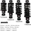XLANDALYUEFA Replacement Rear Suspension for Downhill Racing Mountain Bikes, 125/150/165/190 mm (165 mm, 450 lb) view 3