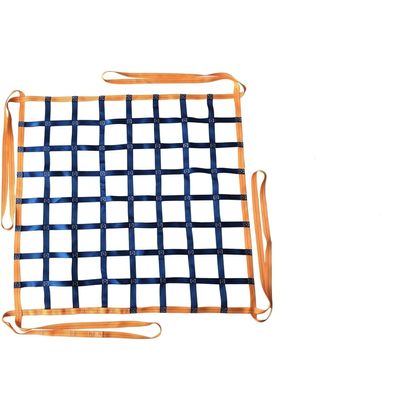 Flat Polyester Lifting Cargo Net, Tear-Resistant, 300 kg–3.5 t Capacity