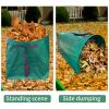XUMIUZIY Dustpan-Style Garden Waste Bag, Durable Leaf Collector with Large Capacity for Leaves and Grass Clippings (270 L) view 2