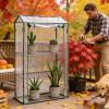 Transparent Breathable Foldable PVC Greenhouse Cover view 2