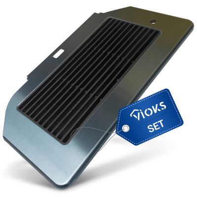 VIOKS Drip Tray + Drip Grid Replacement for Bosch Siemens 12020235/12020236