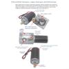 5840-31ZY Dual-Output Worm Gear Reducer DC Motor, 24 V, 160 rpm view 4
