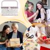Rrlihjgu Sewing Box with Multiple Compartments and Carrying Handle view 4