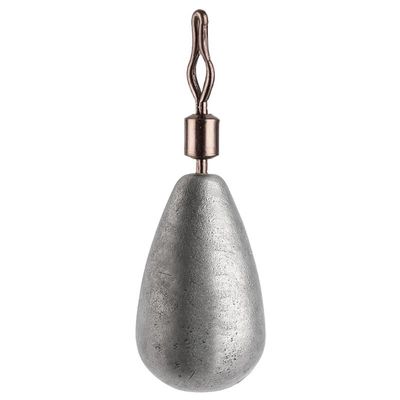 Fishing Pear Sinkers with Clip, 3g–32g, Dropshot Weights