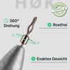 Fishing Pear Sinkers with Clip, 3g–32g, Dropshot Weights view 3