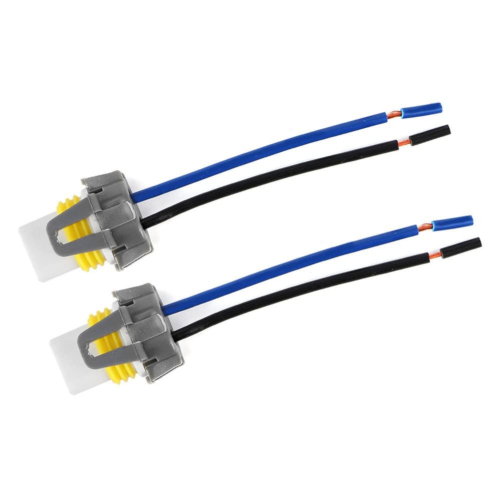 SIXRUN Headlight Wiring Harness Connectors, Adapter Cable for 9005/9006, Easy Installation
