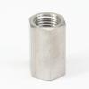 1/4" NPT Female Coupling, 304 Stainless Steel Hex Rod Coupler, Pipe Fitting Connector for Water and Gas, 600 Bar view 2