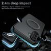 zZjoOoj Case for Samsung Galaxy A17 5G/4G with 360° Stand, Certified Military Protection, 1 Tempered Glass Screen Protector, Shockproof, Scratch-Resistant Matte Back, Black view 4