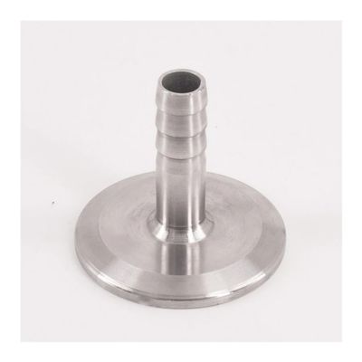 12 mm Hose x 1.5" Tri-Clamp SUS 304 Stainless Steel Hose-Tail Coupler Fitting for Home Brewing