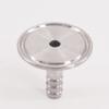 12 mm Hose x 1.5" Tri-Clamp SUS 304 Stainless Steel Hose-Tail Coupler Fitting for Home Brewing view 2