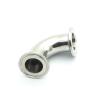 ICXLPMC 1-Piece 304 Stainless Steel Ferrule Elbow Pipe Fitting for Tri-Clamp view 1