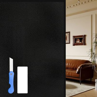 Opaque Privacy Window Film 45 x 250 cm, Black