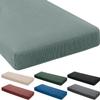Bench Cushion with Non-Slip Base, Gray Blue, 60 x 30 x 5 cm view 1