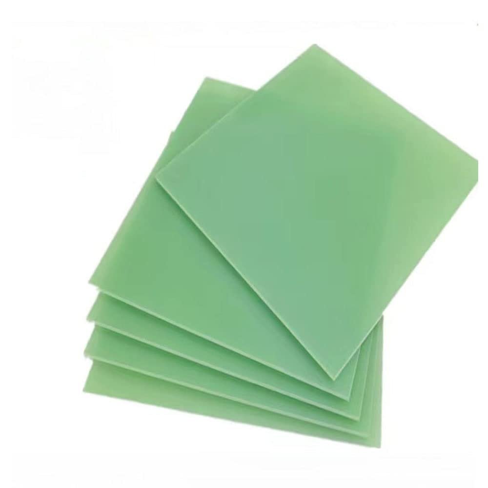 FR4 Fiberglass Epoxy Sheet, Green, 0.2/0.5/1/2/3 mm Thick