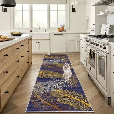 Taxestmy Washable Kitchen and Hallway Runner Rug, 60 x 90 cm