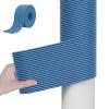 EXCLURA Basketball Post Padding, Self-Adhesive Pipe Protection Strip, Blue, 2-Piece view 1