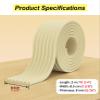EXCLURA Basketball Post Padding, Self-Adhesive Pipe Protection Strip, Blue, 2-Piece view 2