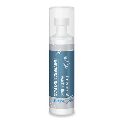 SkinStar Liquid Ski Wax for Ski, Snowboard & Cross-Country Skiing, 150 ml