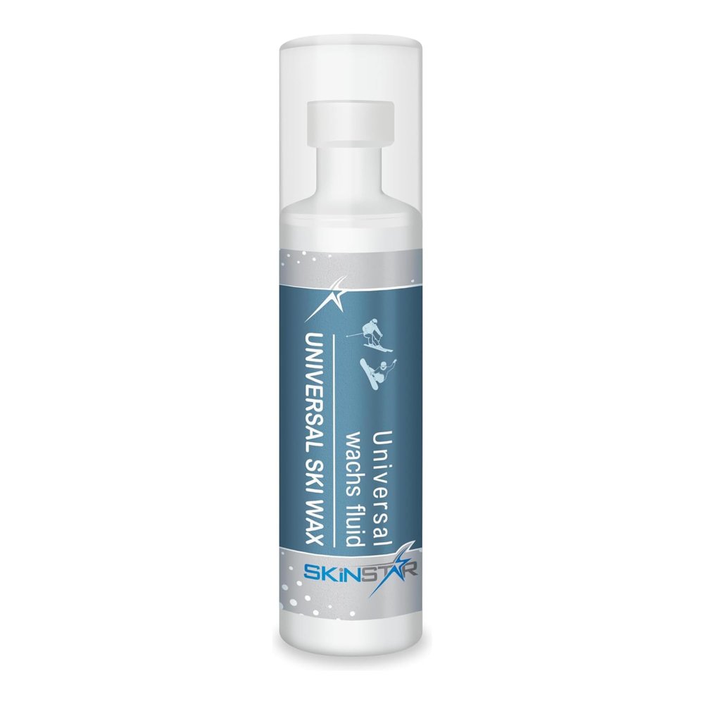 SkinStar Liquid Ski Wax for Ski, Snowboard & Cross-Country Skiing, 150 ml