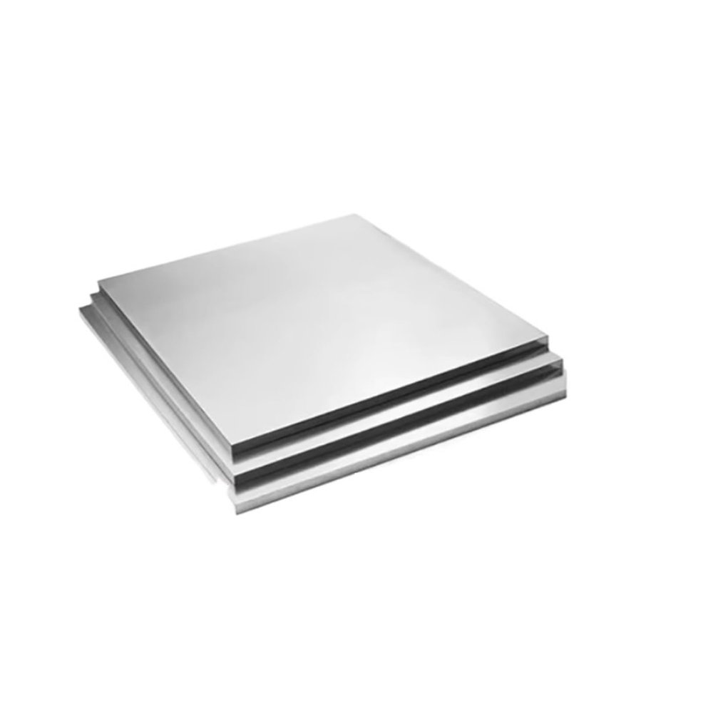 316L Stainless Steel Square Plate, Polished Sheet, 200 x 200 x 1.5 mm, 1 Piece