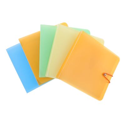 TOYANDONA 5-Pack CD/DVD Case, 12 Compartments, Scratch-Resistant Storage Bag, Random Color